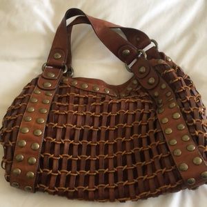 Kooba studded boho purse